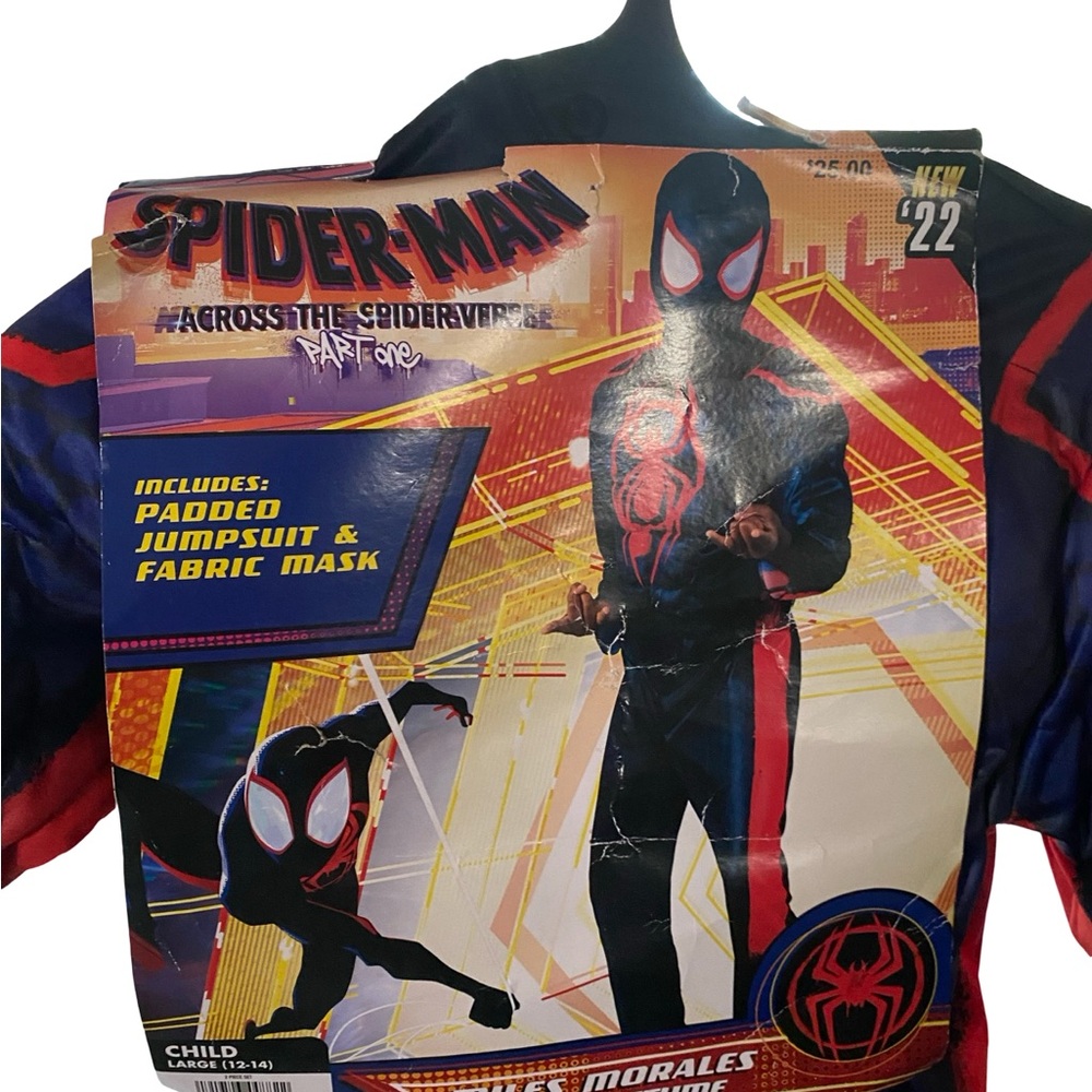 Marvel Spider-Man Kids Costume - Red, Black, and Blue